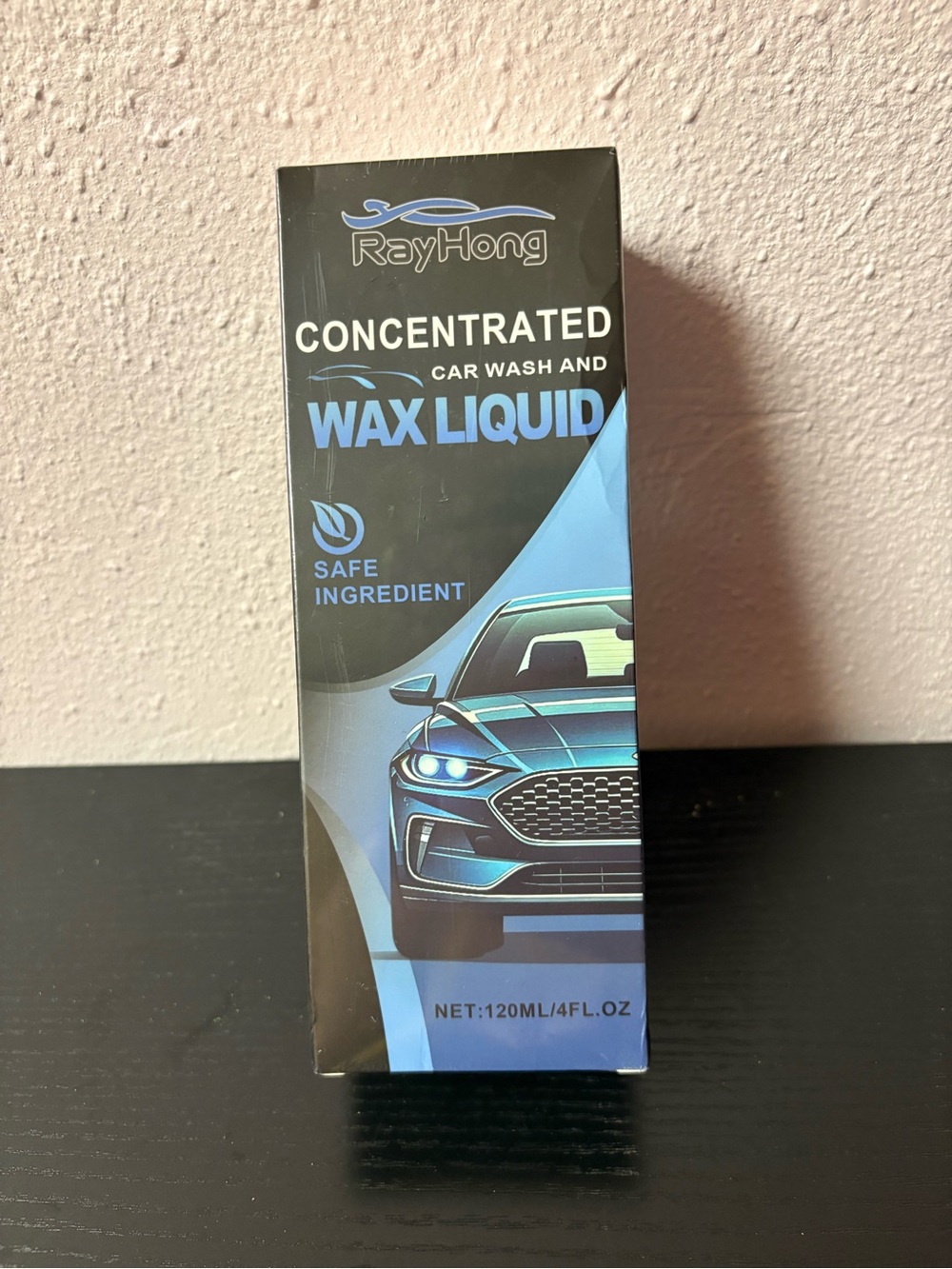 RayHong Concentrated Car Wash and Wax Liquid 120mL Sealed Kit